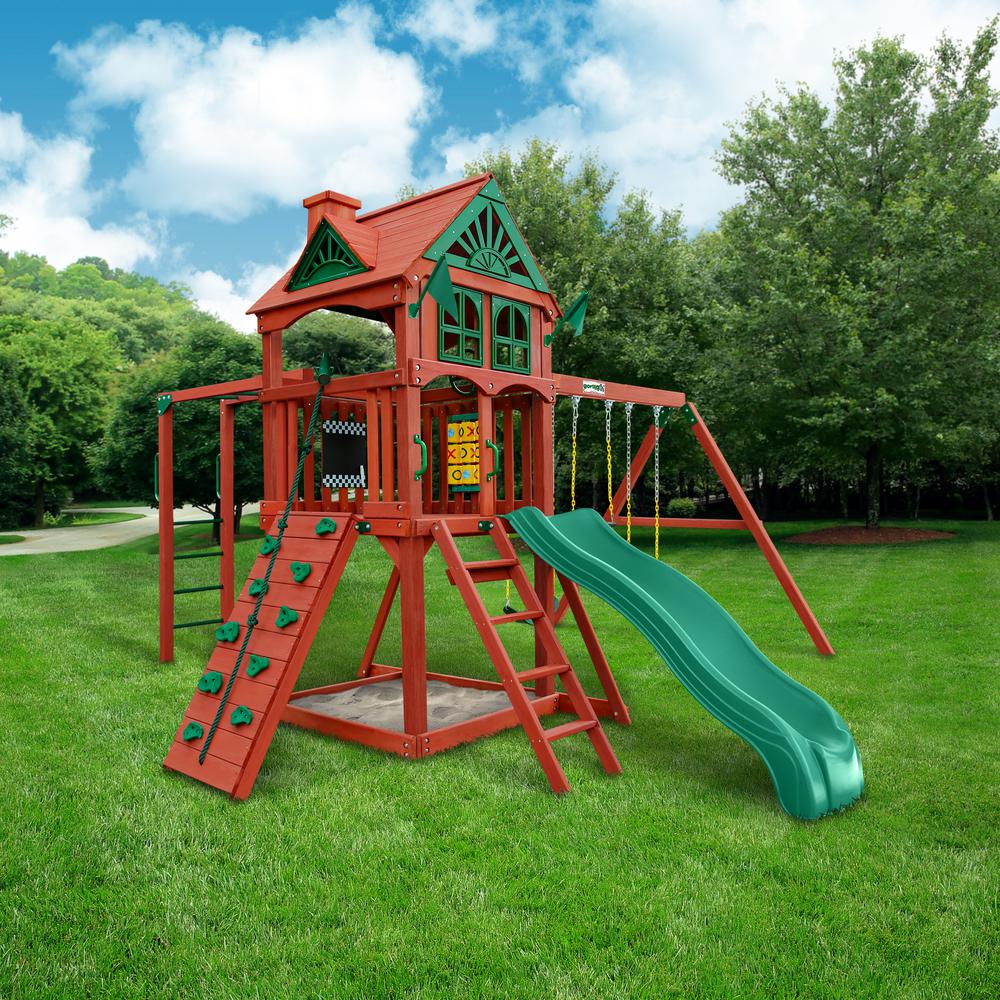 Five Star II Wooden Swing Set
