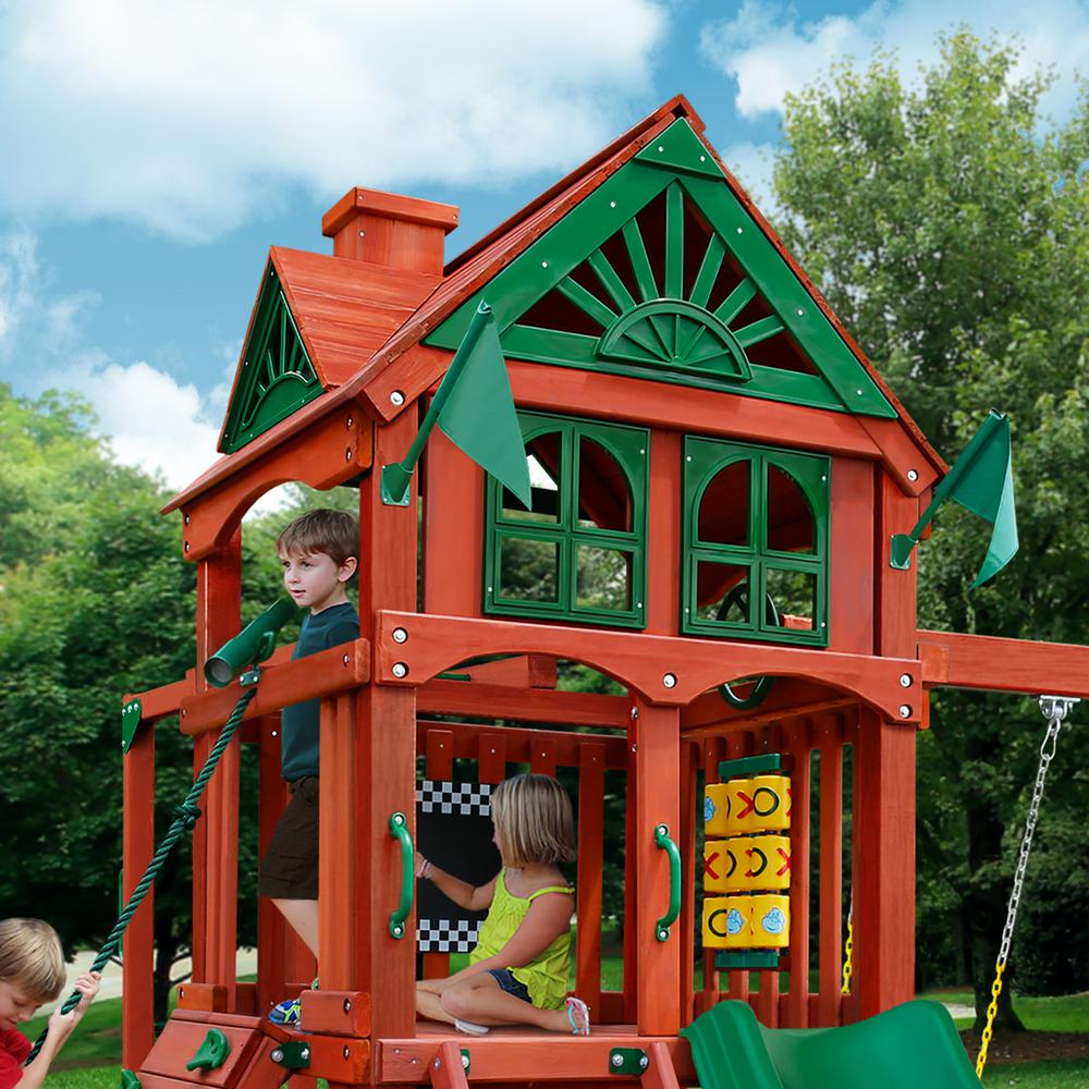 Five Star II Wooden Swing Set