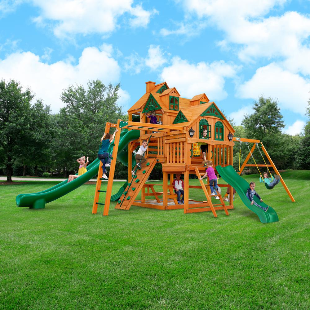 Empire AP Wooden Swing Set