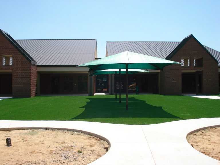 Center Post Square Umbrella Shade