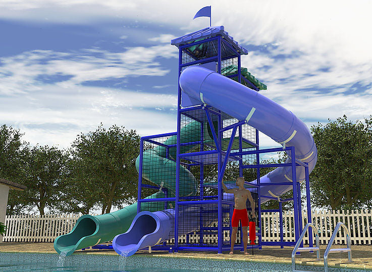 Lake Victoria Water Slide