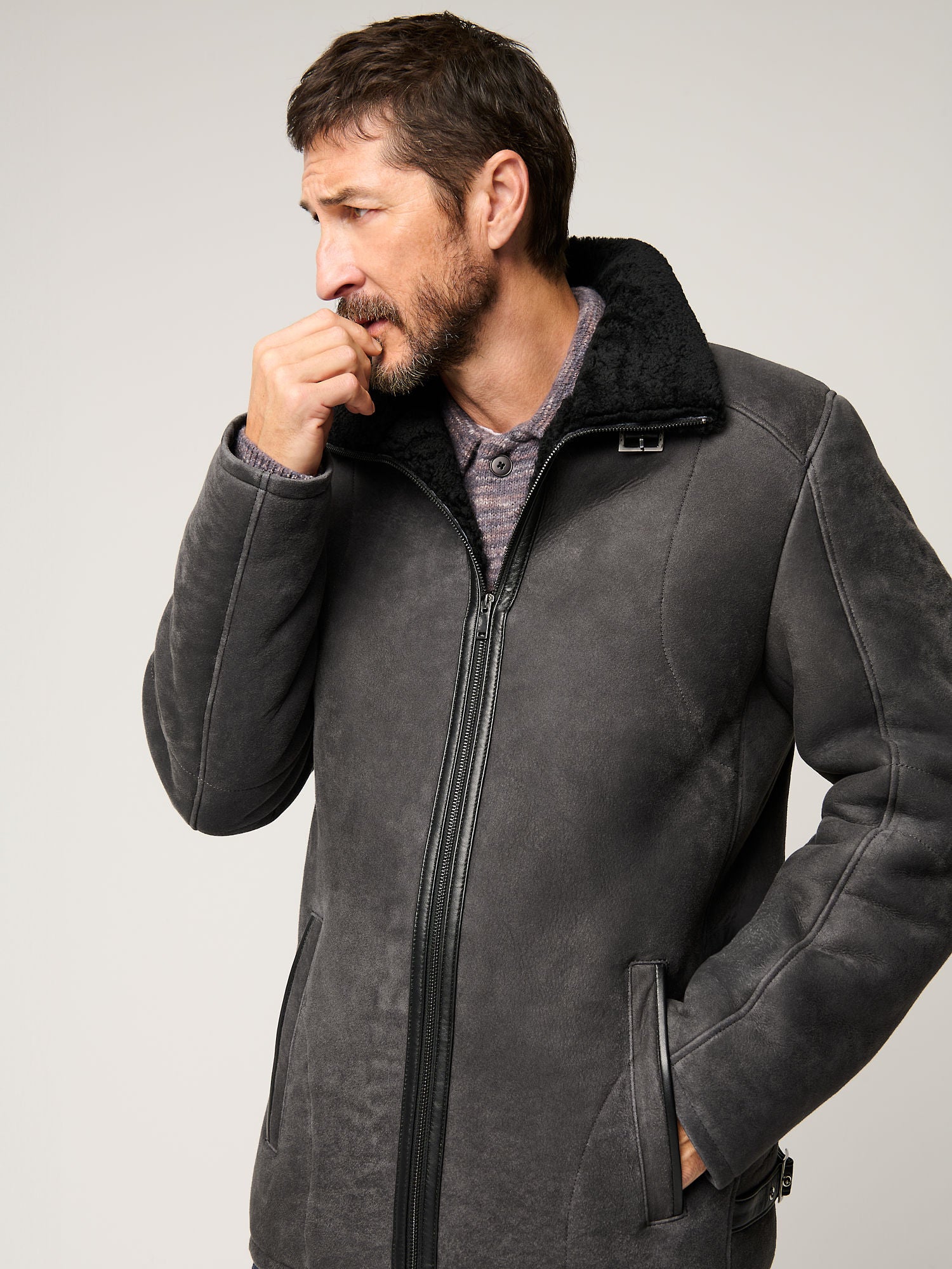 Brian Sheepskin Jacket