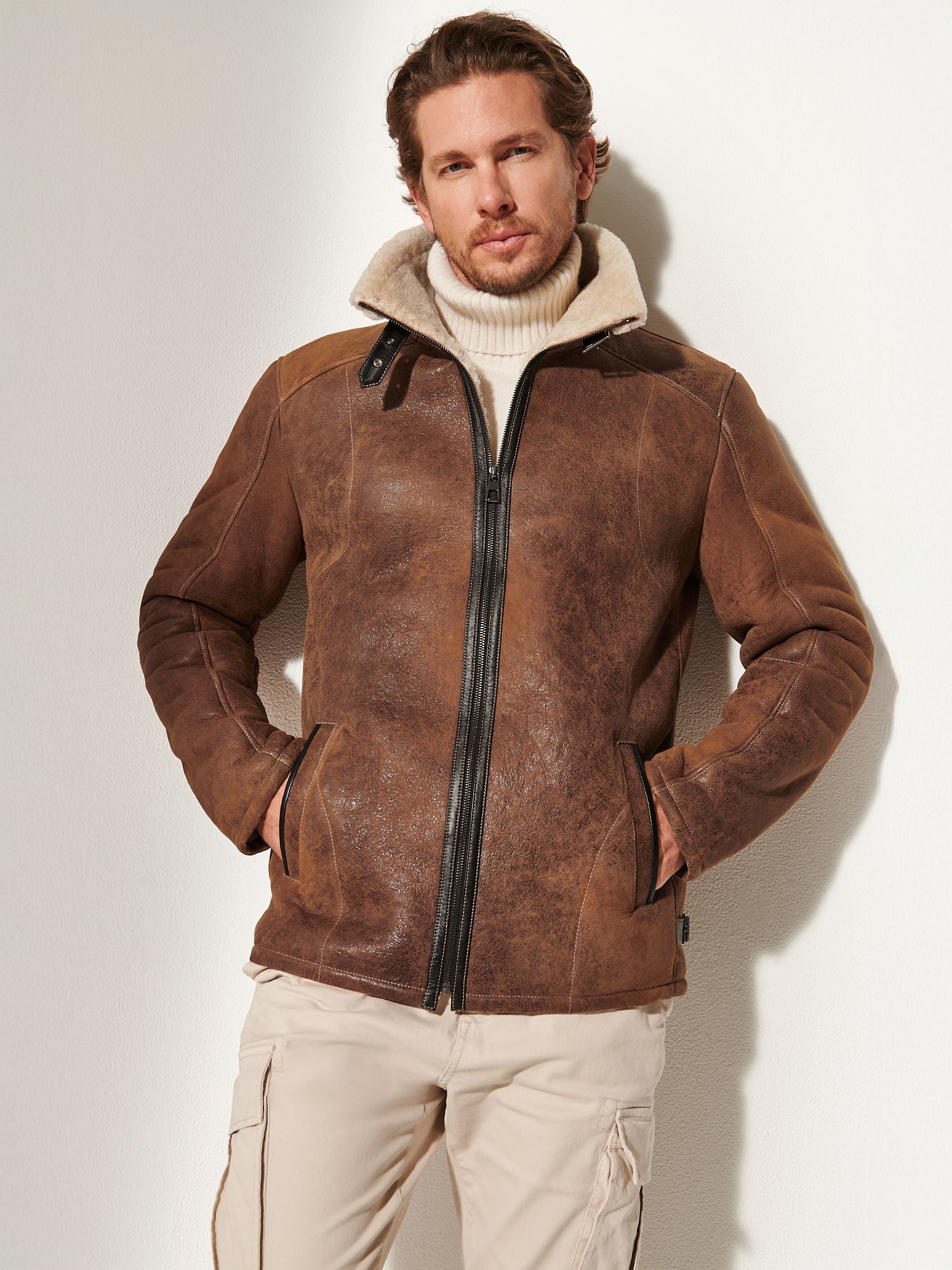 Brian Sheepskin Jacket
