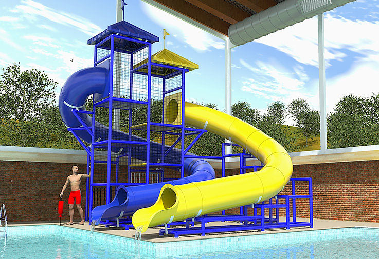 Lake Superior Water Slide