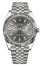 Rolex 41mm Fluted Bezel Slate Index Dial Jubilee - 126334 - New 2025