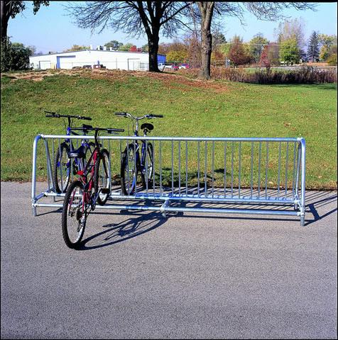 Traditional Double Sided Bicycle Rack