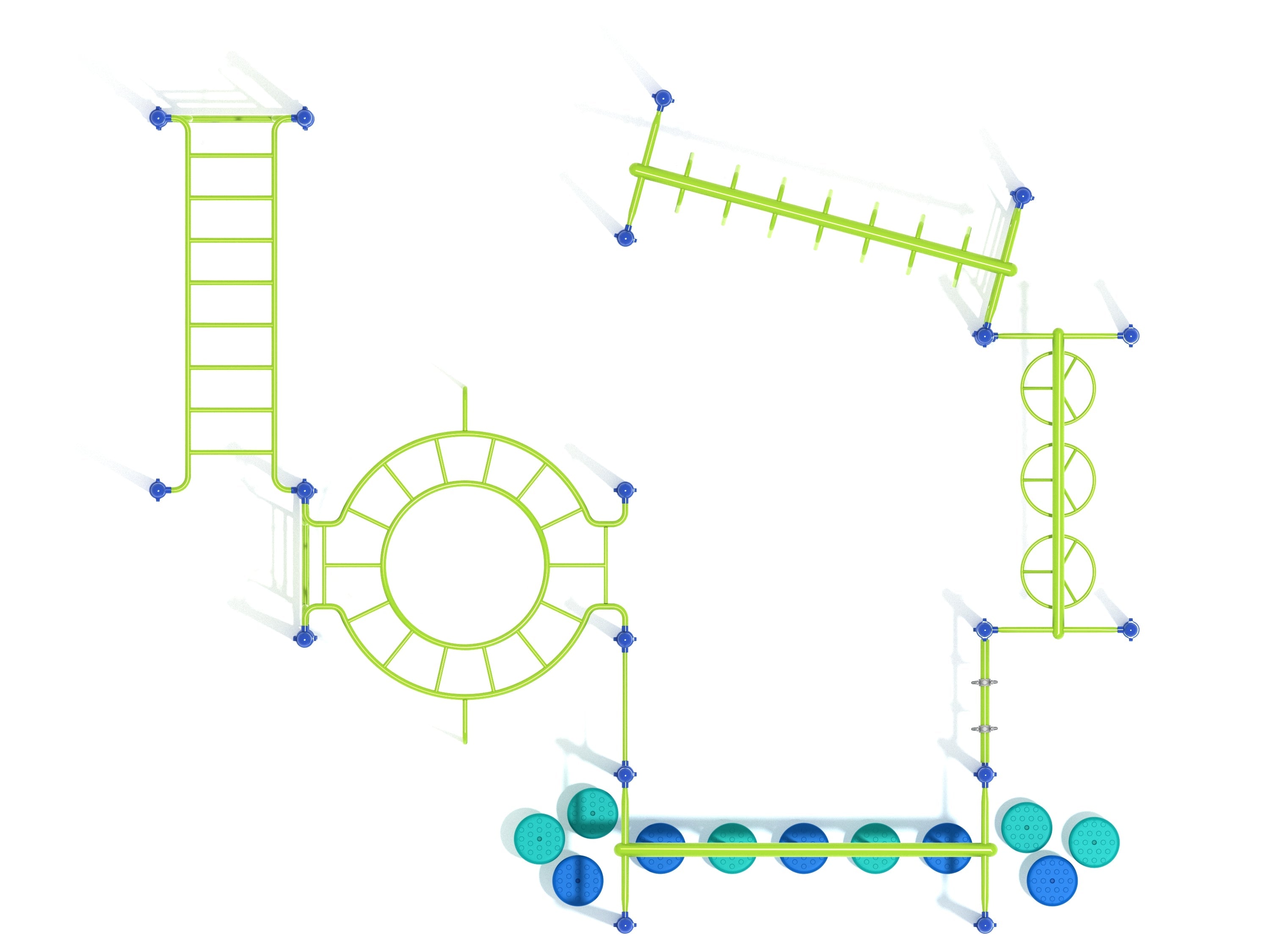 Terre Haute Fitness Course Playground