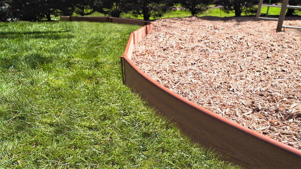 Tool-Free Classic Curved Playground Border