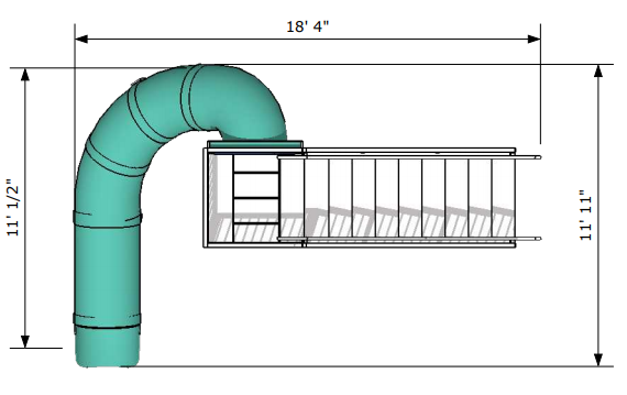 Ruby Falls Water Slide