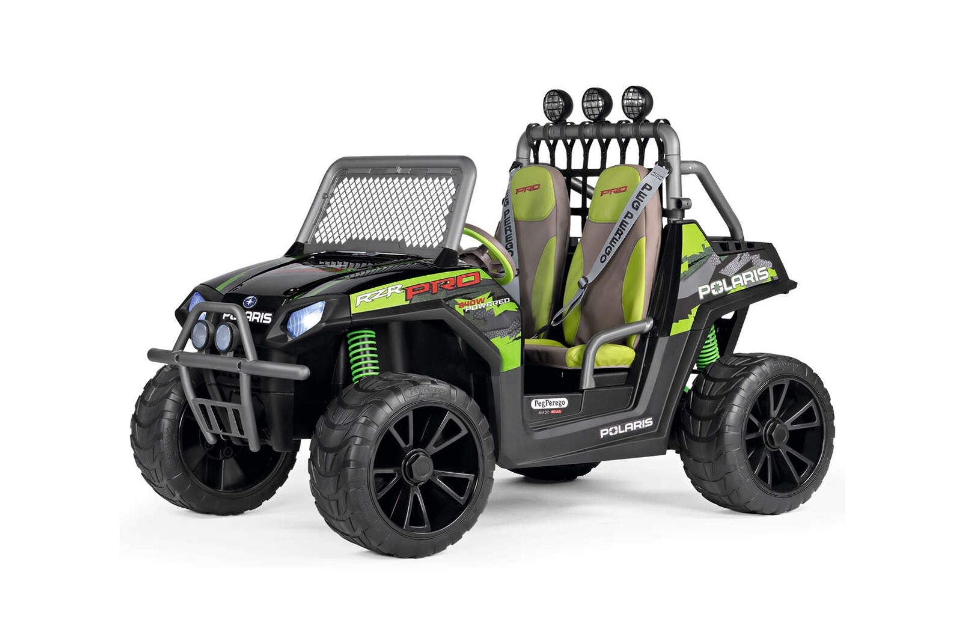Polaris RZR PRO Green Shadow 24-Volt Ride On Vehicle