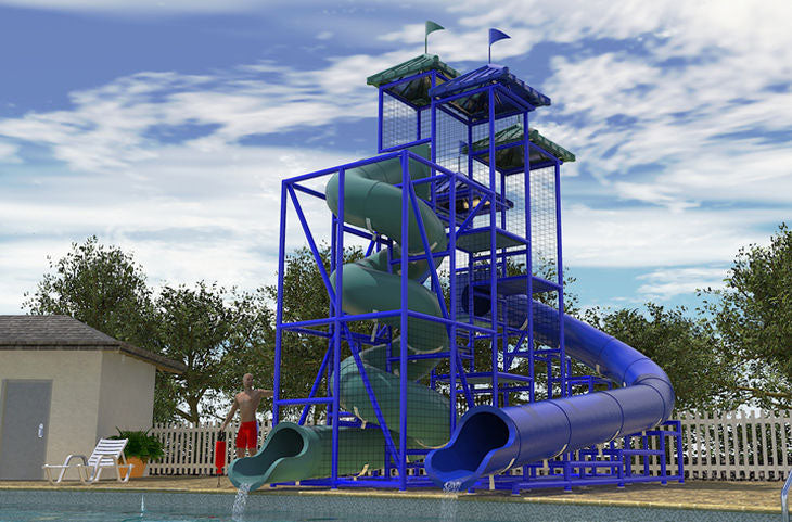 The Coral Sea Water Slide