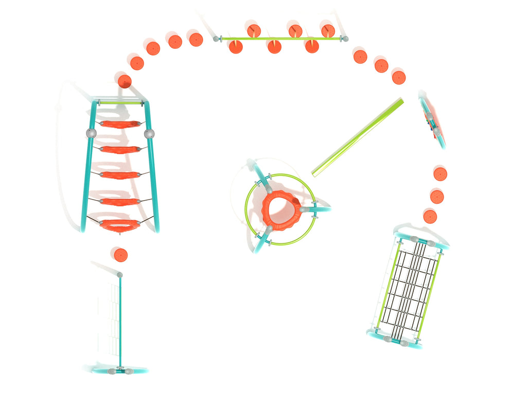 Newfane Village Fitness Course Playground