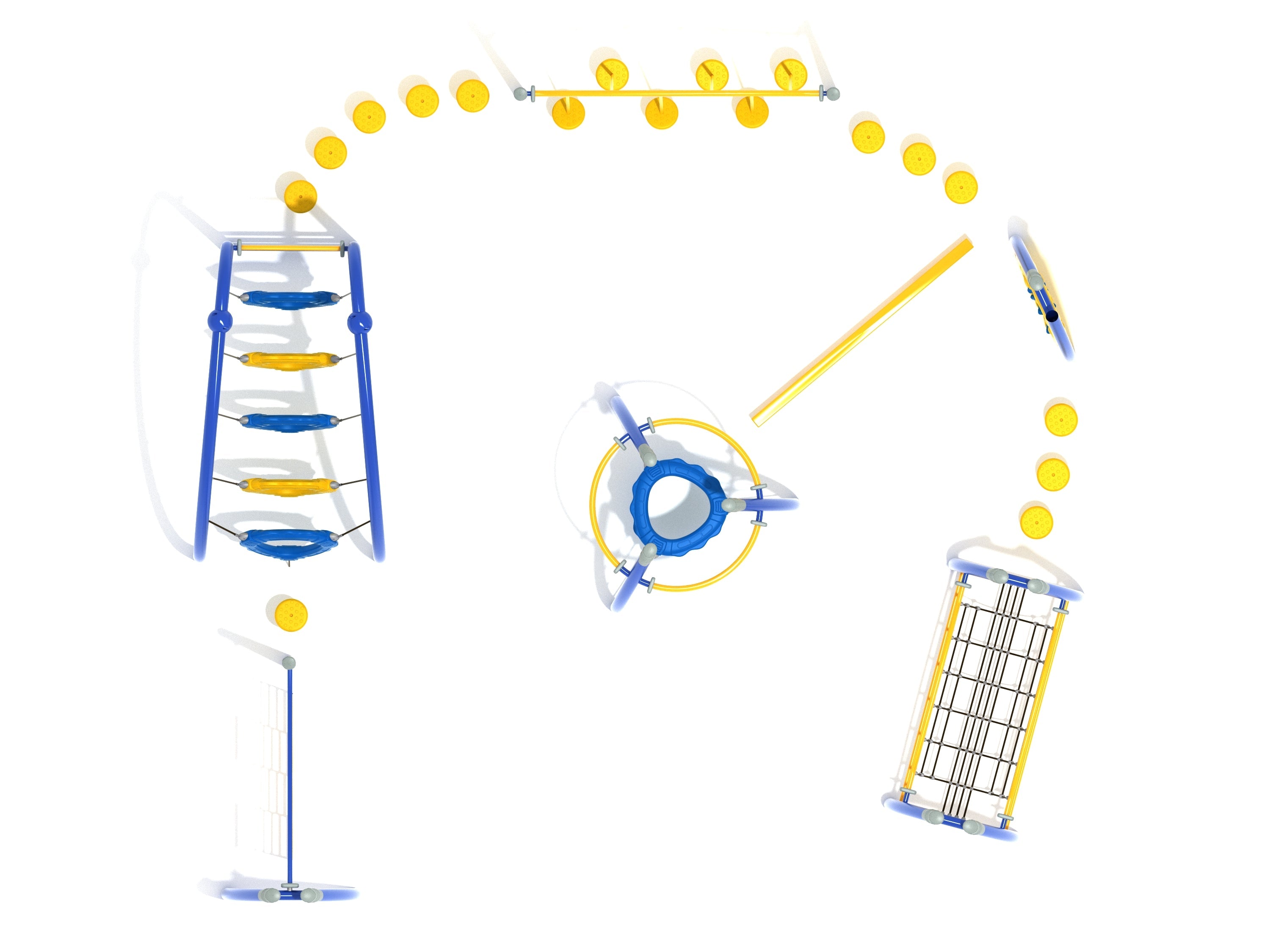 Newfane Village Fitness Course Playground