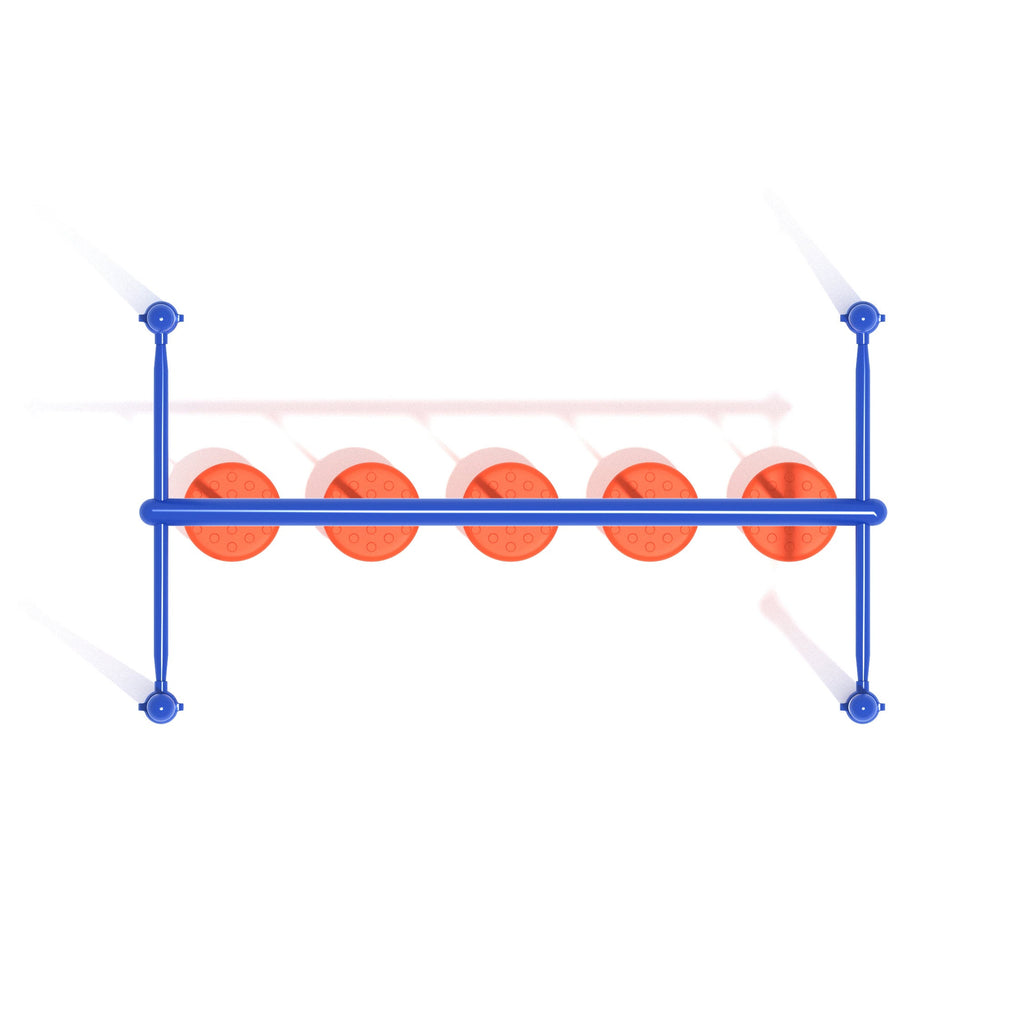 Pebble Bridge (Single or Double Row)