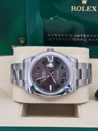 Rolex Datejust 41mm Smooth Bezel "Wimbledon" Dial Oyster - 126300 - New 2025