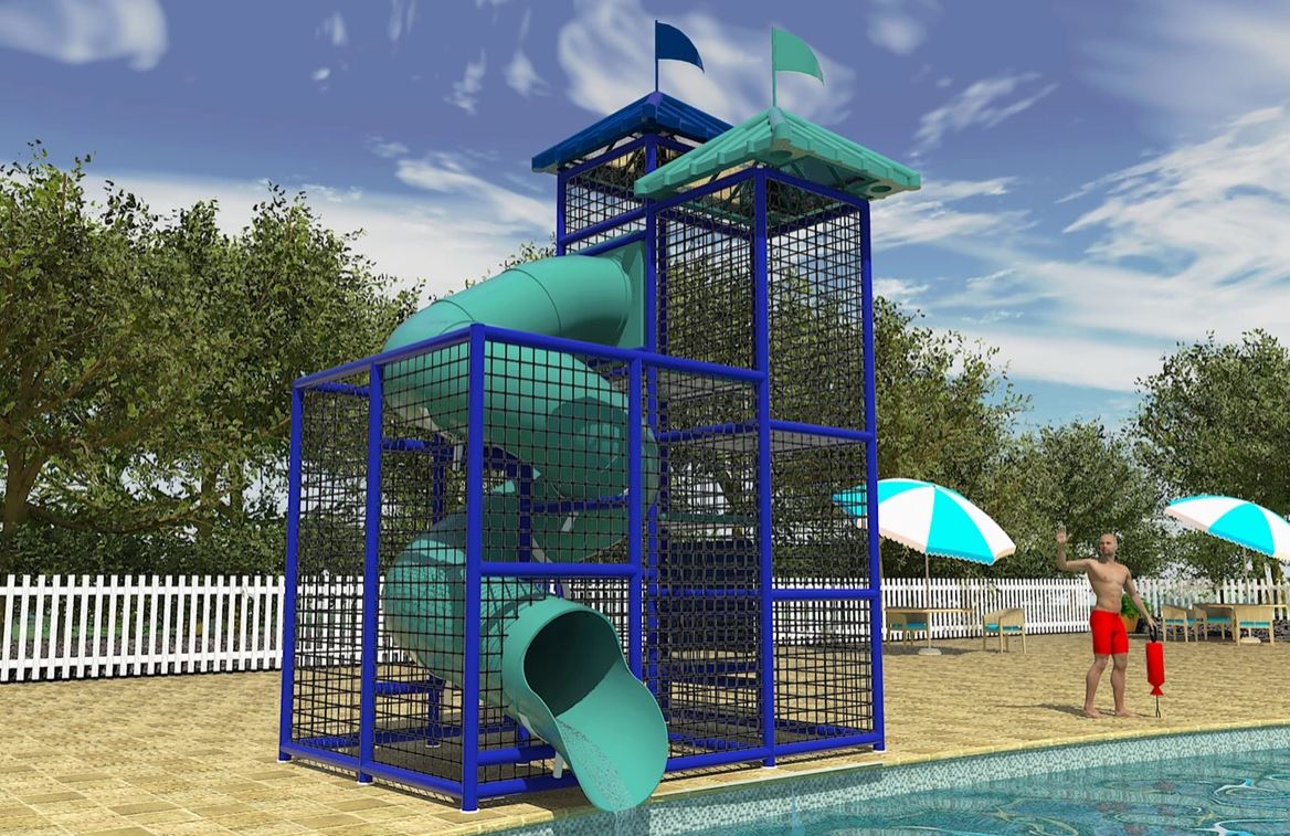 Lake Pontchartrain Water Slide