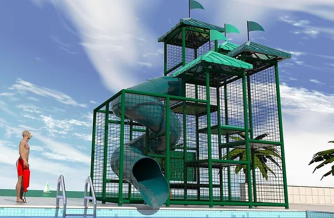 Great Salt Lake Water Slide
