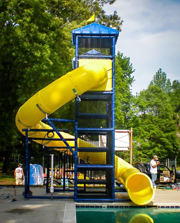 Lake Erie Water Slide