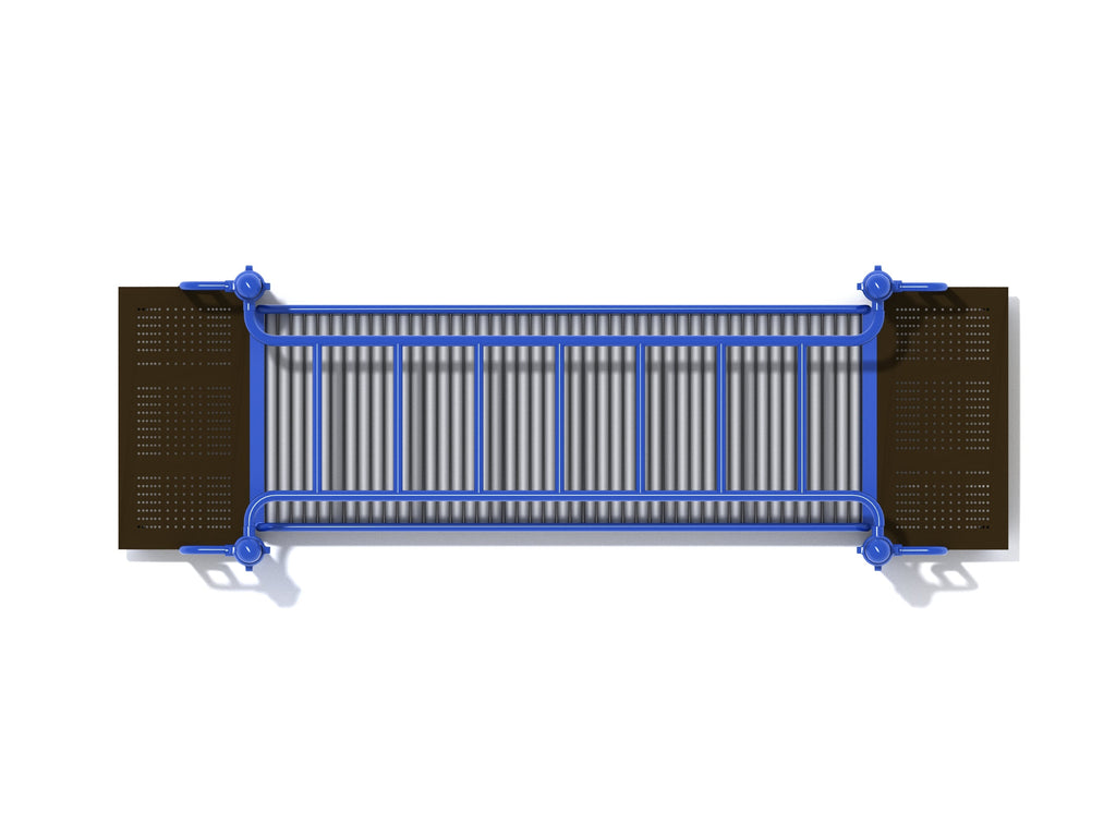 Monkey Bar Roller Slide