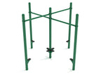 Quadruple Pull-Up Bar Unit