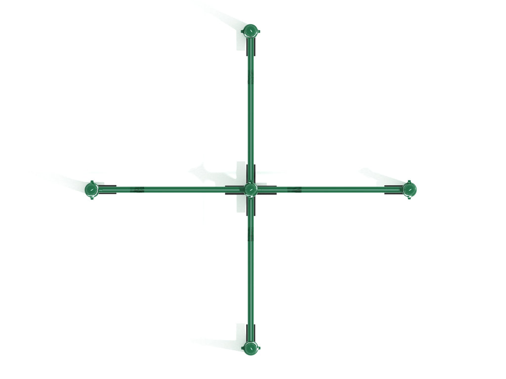 Quadruple Pull-Up Bar Unit