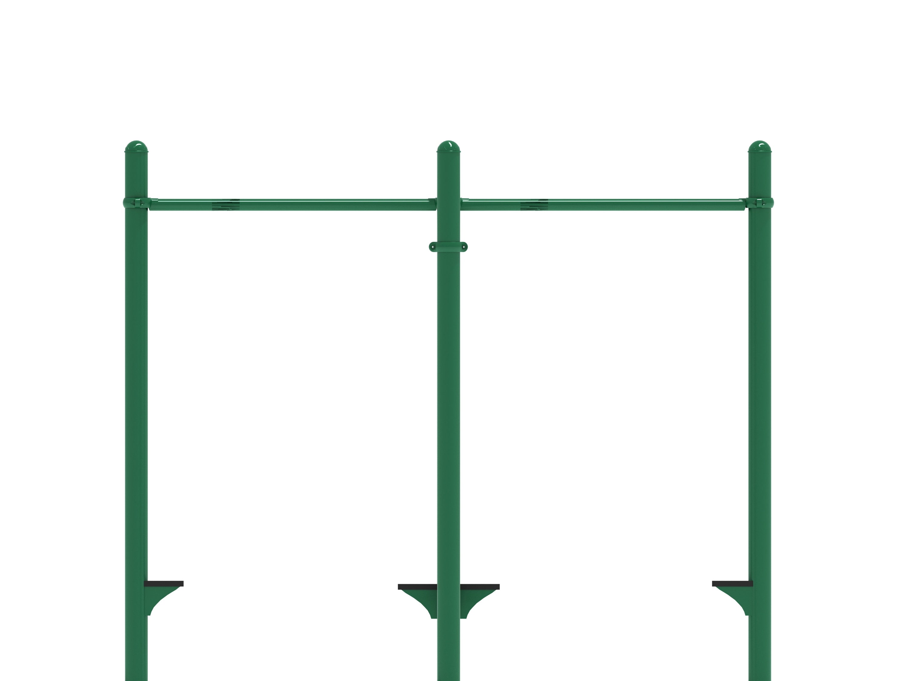 Quadruple Pull-Up Bar Unit