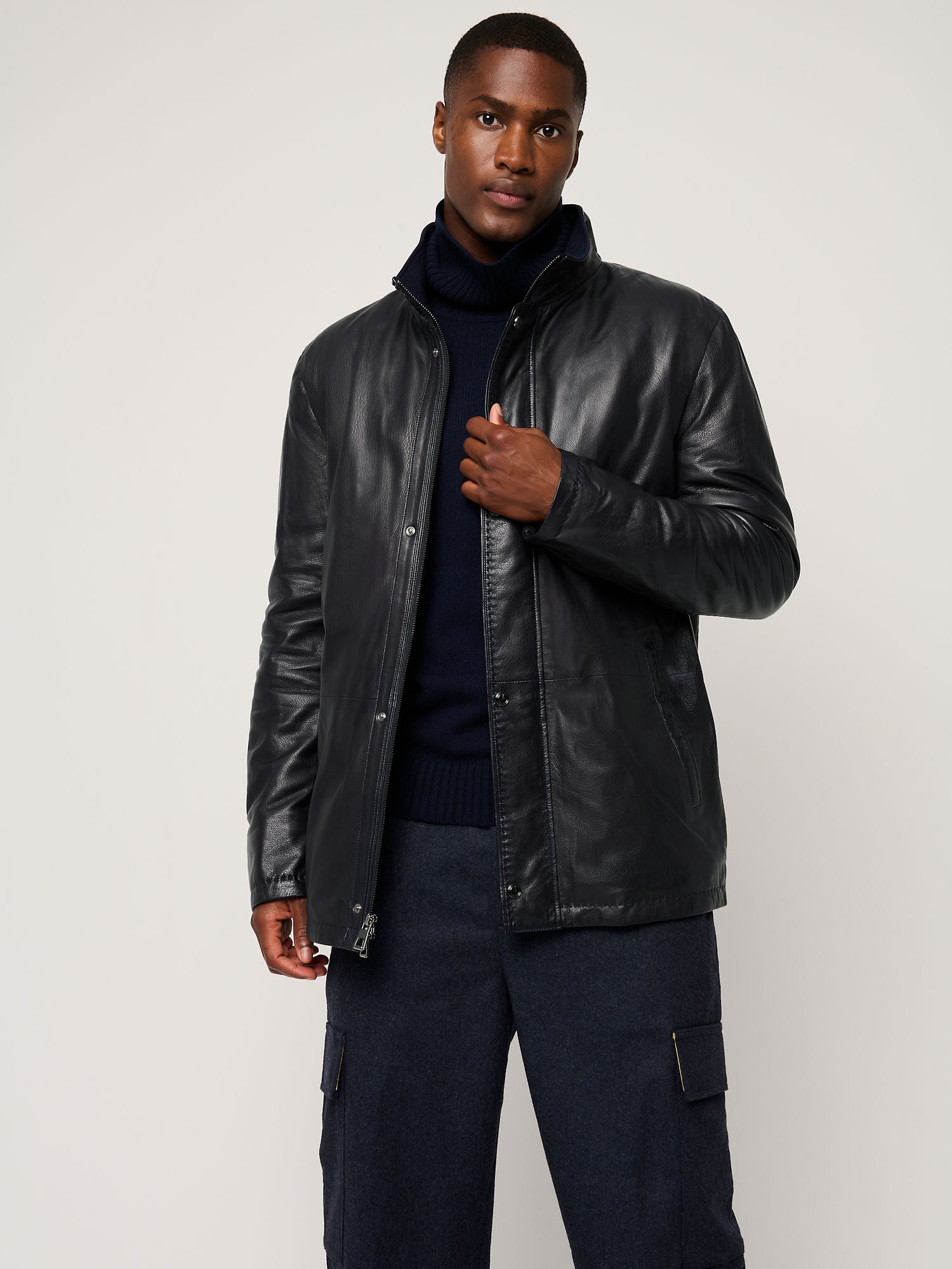 Gregory Lambskin Leather Jacket
