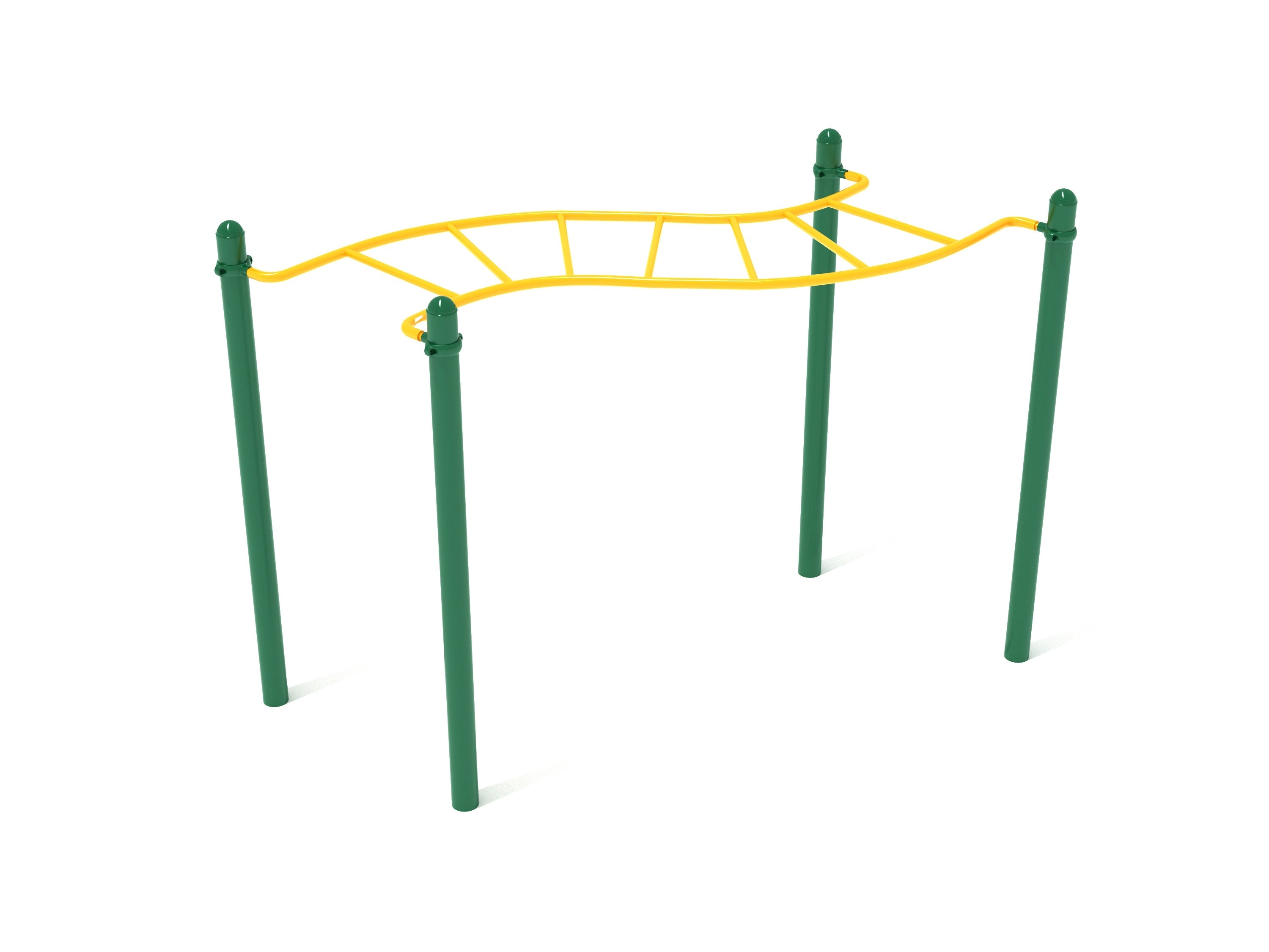 Wavy Overhead Scaling Ladder