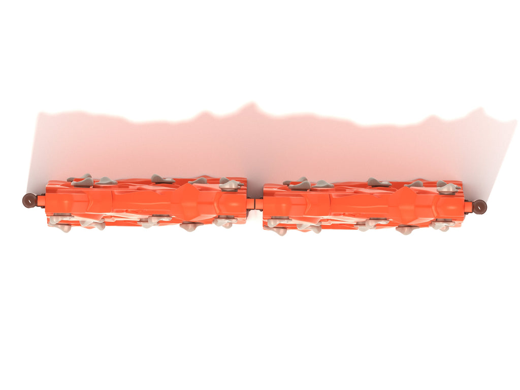 Double Parallel Rock Climbing Wall