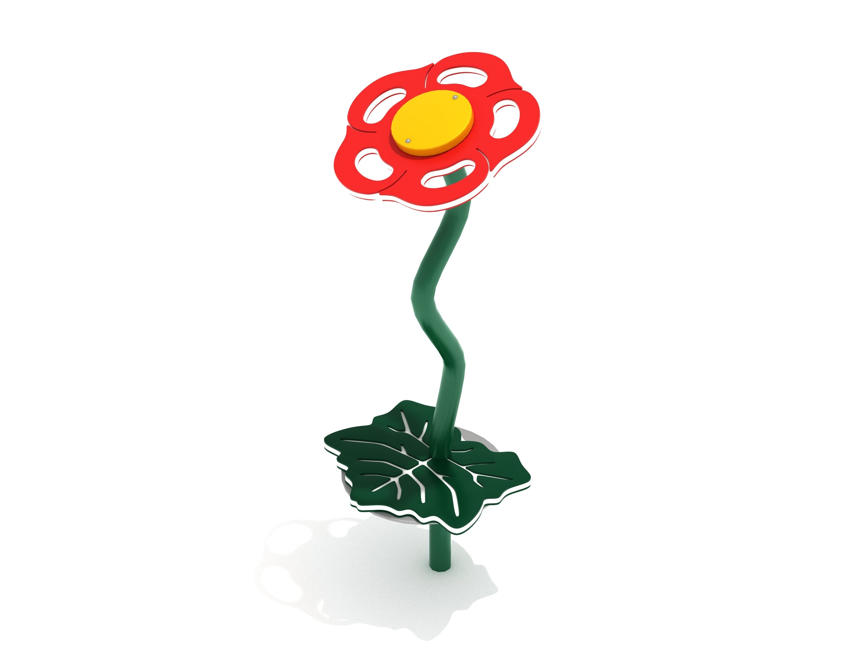 Flower Stepper with Leaf