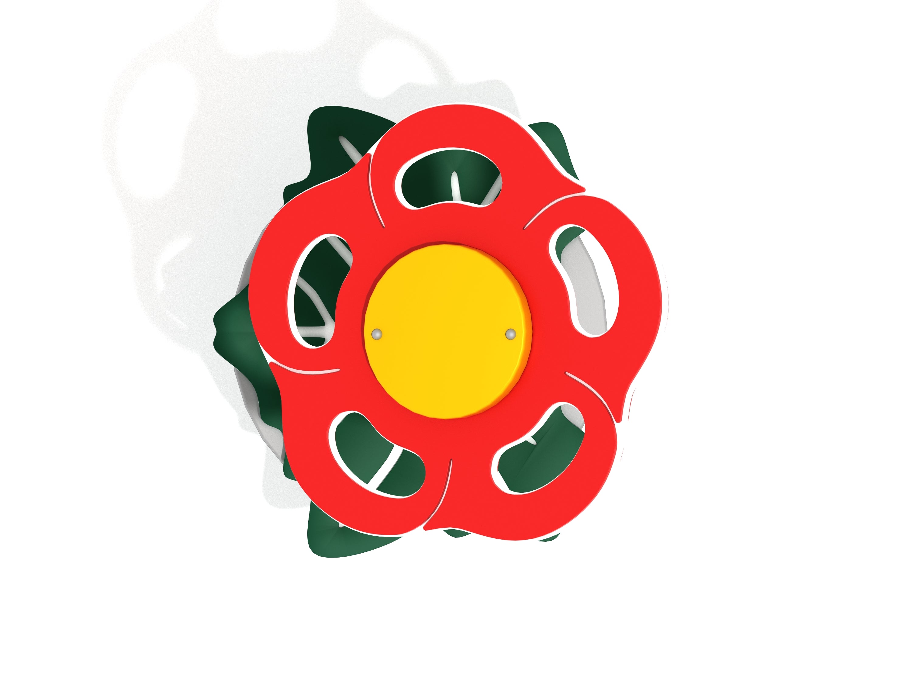 Flower Stepper with Leaf