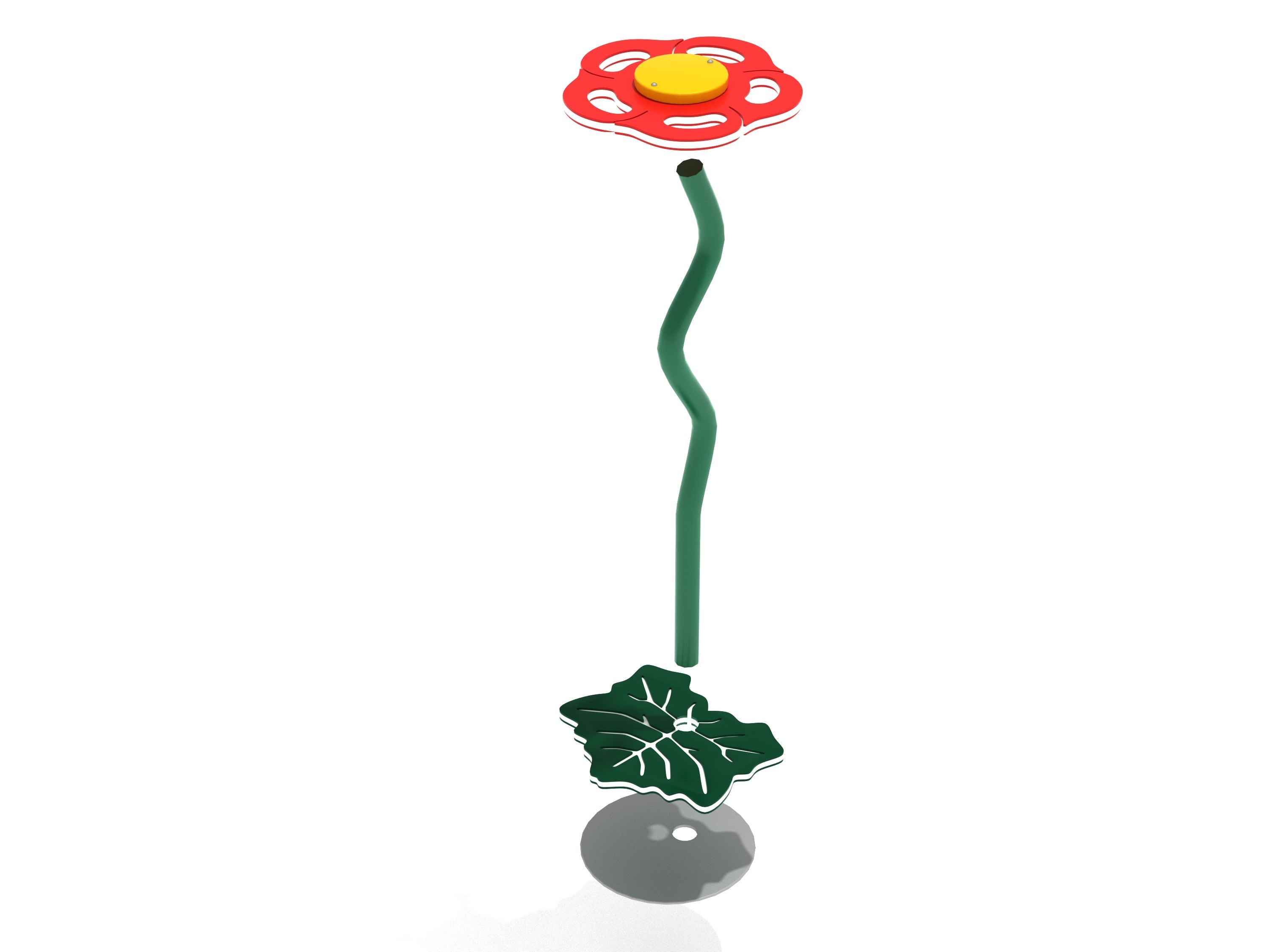 Flower Stepper with Leaf