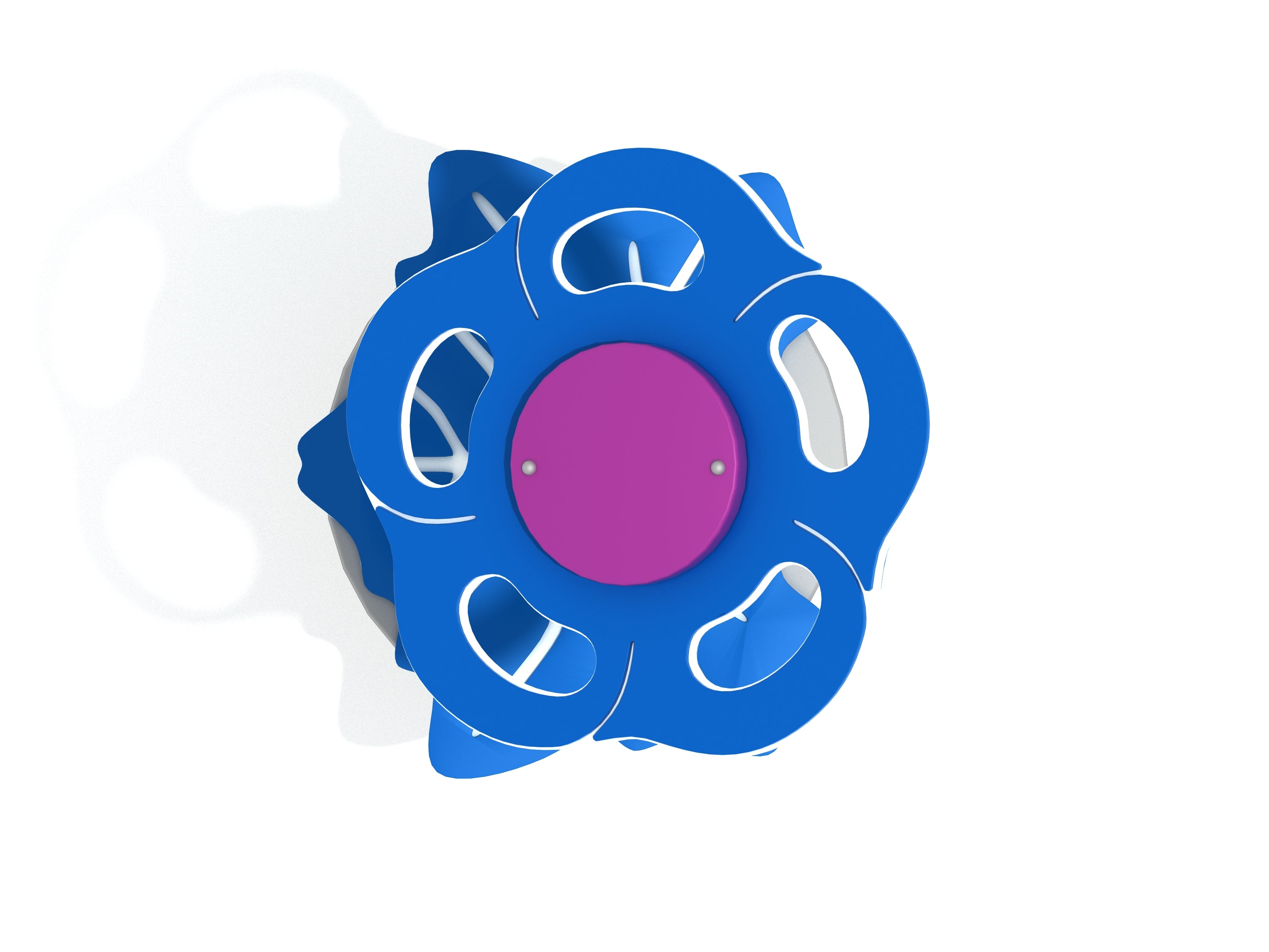 Flower Stepper with Leaf