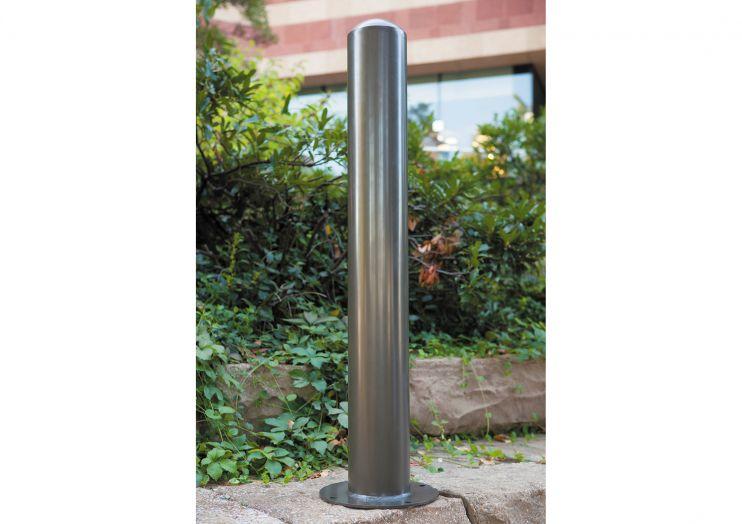 Newport 6" Round Bollard, Set Of 2