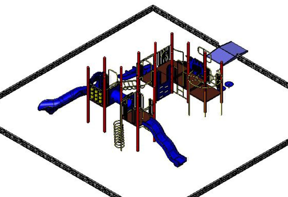 Congaree Triple Deck WillyGoat Playground