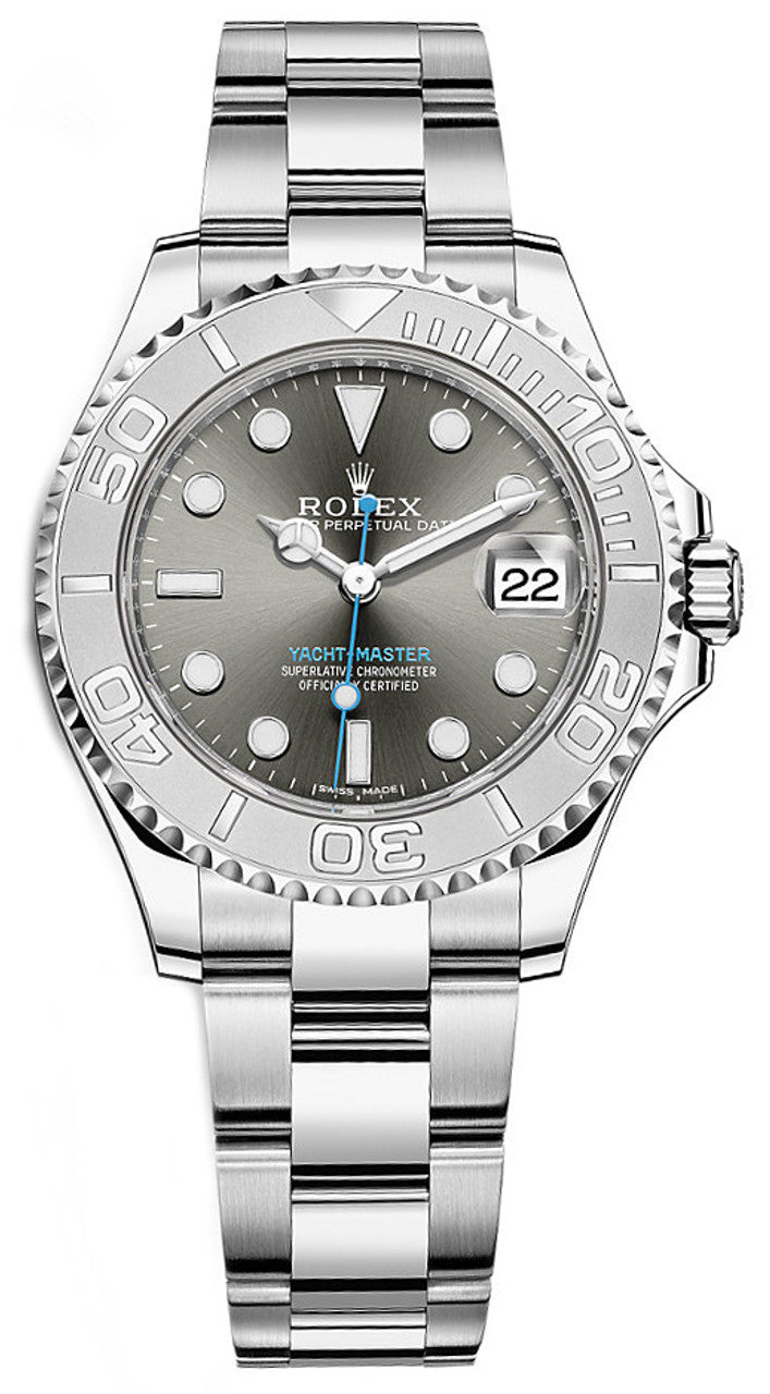 Rolex Yacht-Master 37mm Rhodium Dial - 268622 - New 2025