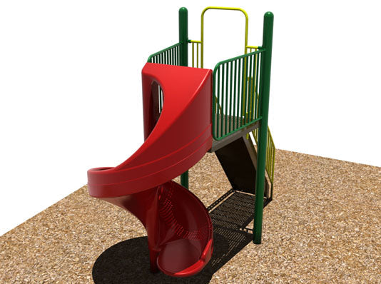 Six Foot Spiral Slide