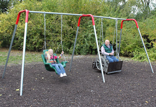 Heavy Duty ADA Swing Set