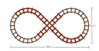 Figure 8 Conversion Model Train Track - Charcoal