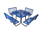 Square Picnic Table With Capri Seats