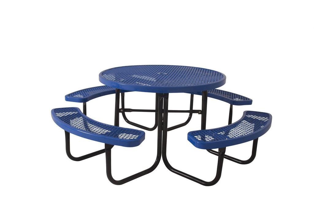 Round Portable Diamond Picnic Table