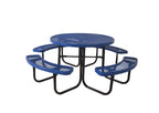 Round Portable Diamond Picnic Table