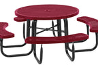 Round Portable Diamond Picnic Table