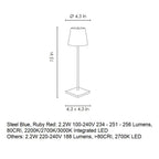 Poldina Pro Portable Table Lamp