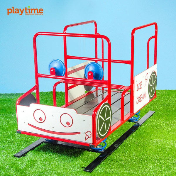 Ice Cream Truck Spring Bouncer