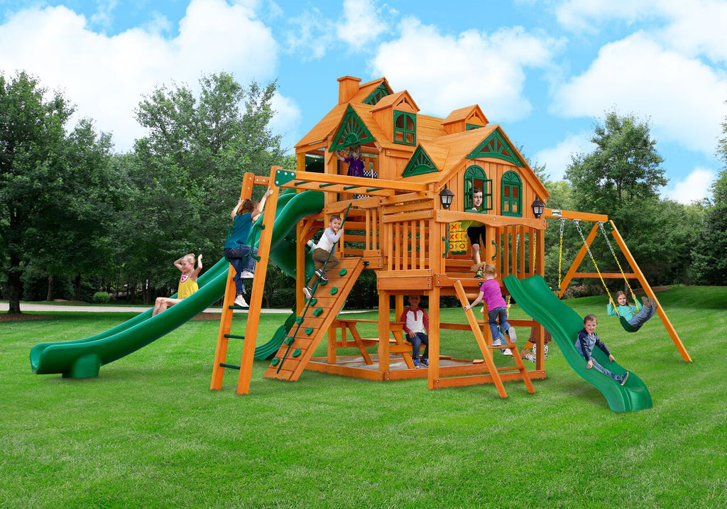 Empire AP Wooden Swing Set