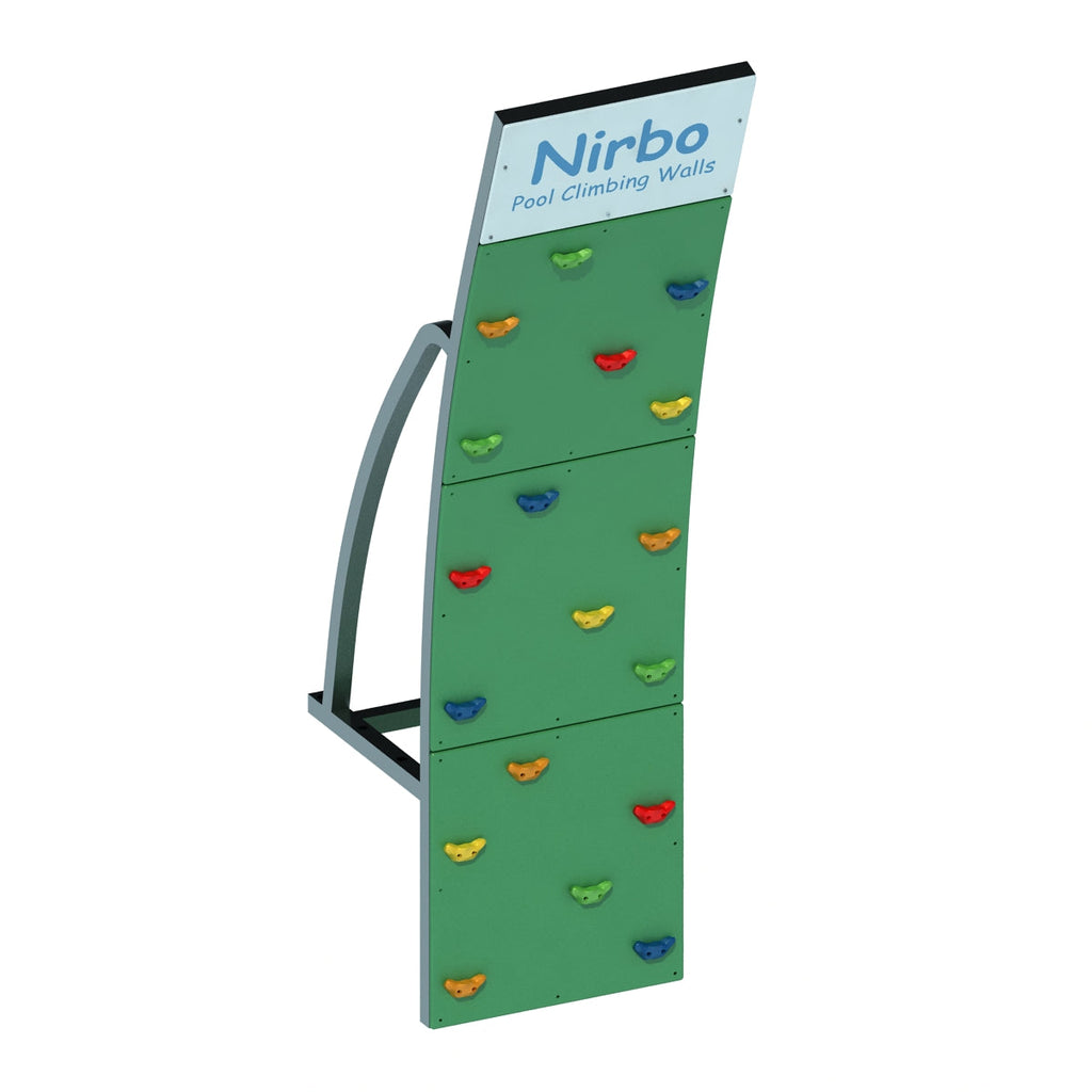 Small Pool Climbing Wall