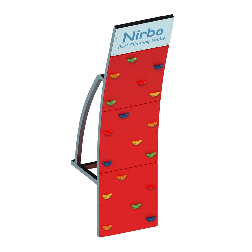 Small Pool Climbing Wall