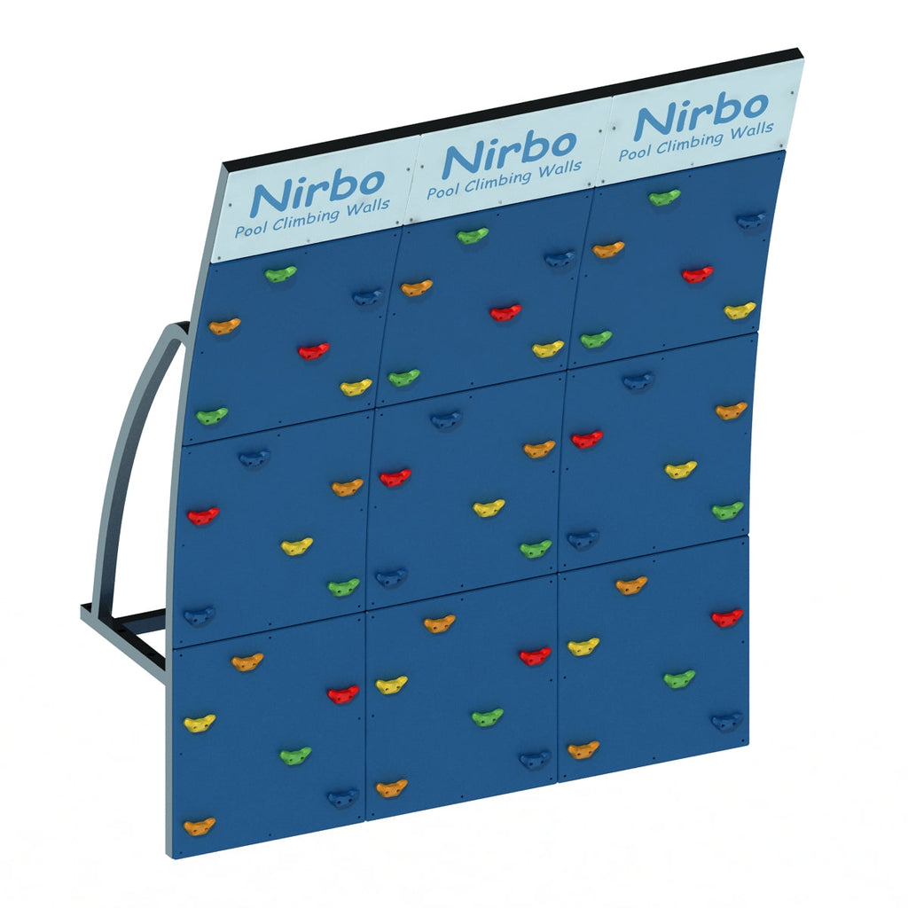 Small Pool Climbing Wall