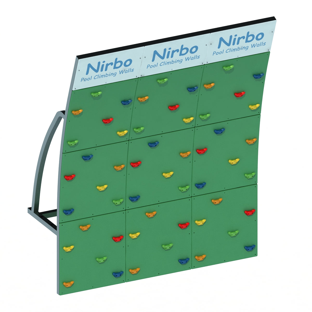 Small Pool Climbing Wall